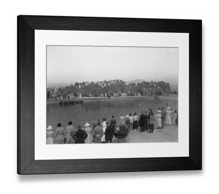 Framed Print : Outdoor Pool Framed Print : Outdoor Pool