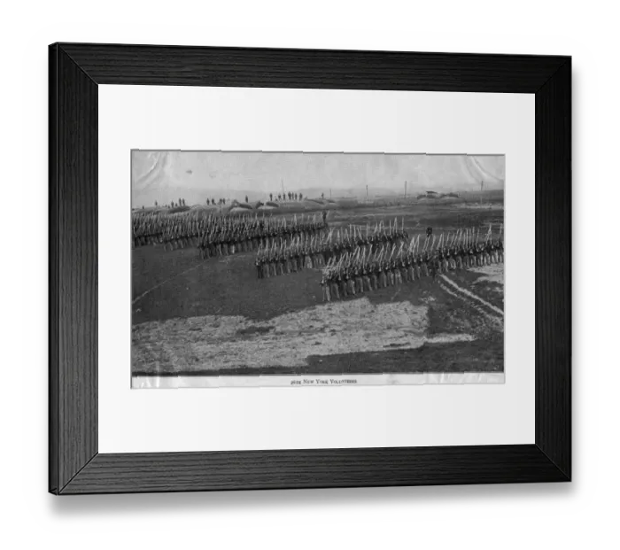 Framed Print : New York Infantry Framed Print : New York Infantry