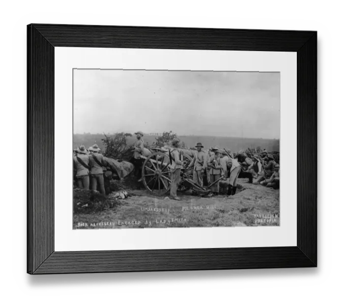 Framed Print : Boer Artillery Framed Print : Boer Artillery