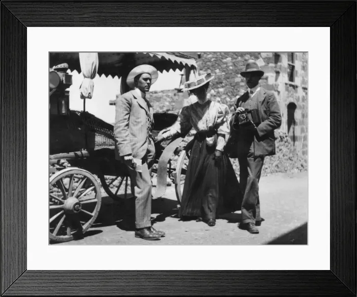 Framed Print : Sightseers Framed Print : Sightseers