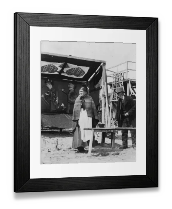 Framed Print : Aunt Sally Stall