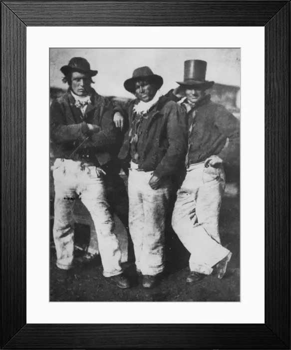 Framed Print : Working Men Framed Print : Working Men