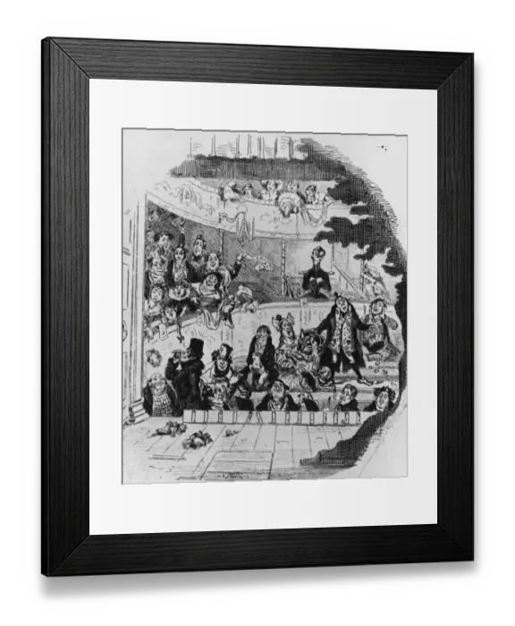 Framed Print : Theatre Fans Framed Print : Theatre Fans