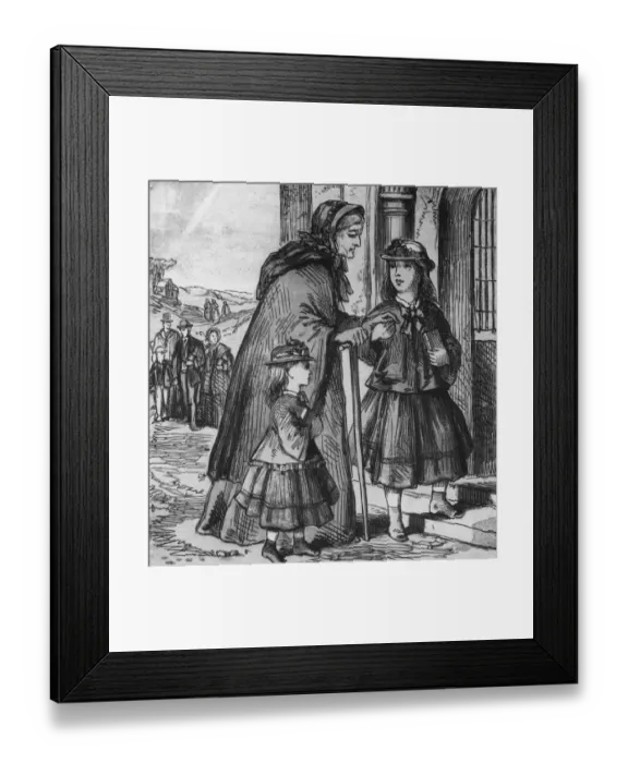 Framed Print : Helping Hand Framed Print : Helping Hand