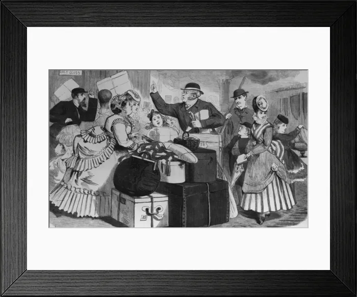 Framed Print : Travellers Framed Print : Travellers