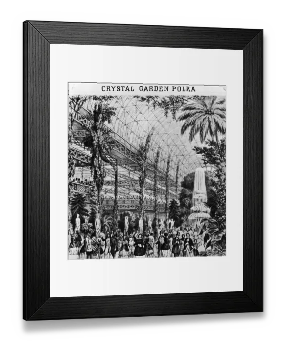 Framed Print : Crystal Palace Framed Print : Crystal Palace