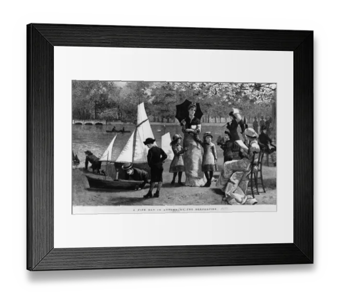 Framed Print : Autumn Outing Framed Print : Autumn Outing