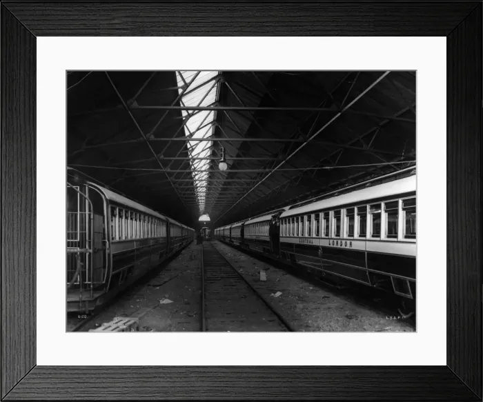 Framed Print : Railway Carriages Framed Print : Railway Carriages