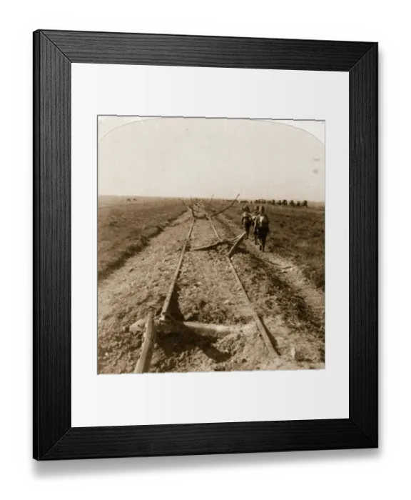 Framed Print : Boer War Damage