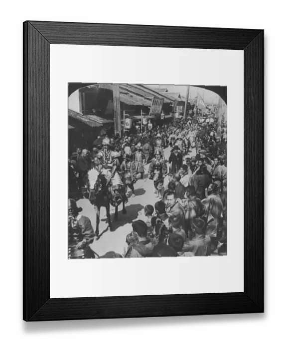 Framed Print : Temple Procession Framed Print : Temple Procession