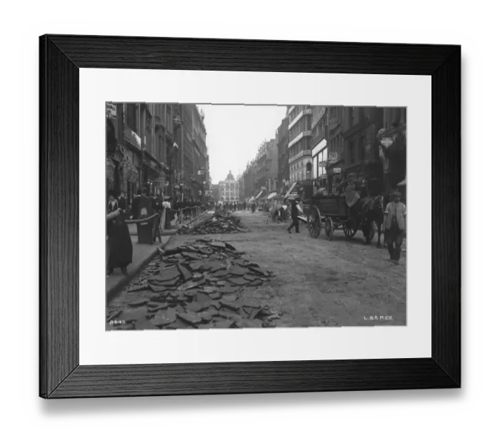 Framed Print : Cheapside Repairs Framed Print : Cheapside Repairs