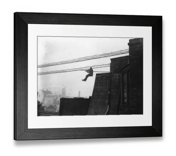Framed Print : Telephone Engineer Framed Print : Telephone Engineer