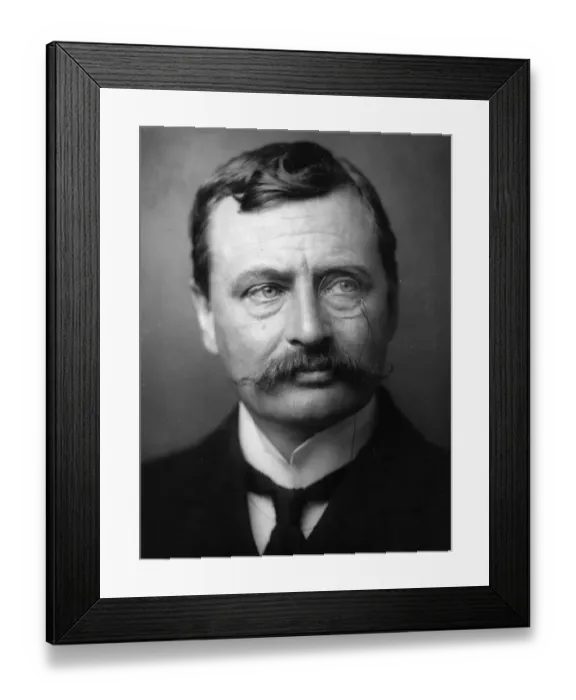 Framed Print : Monocled Major Framed Print : Monocled Major