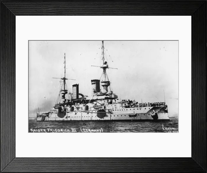 Framed Print : German Warship Framed Print : German Warship