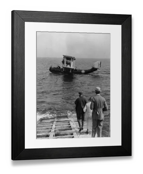 Framed Print : Vickers Flying Boat Framed Print : Vickers Flying Boat