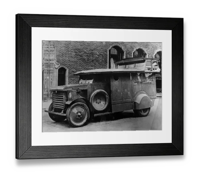 Framed Print : Armoured Car Framed Print : Armoured Car