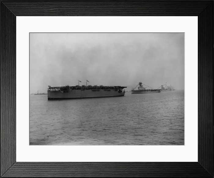Framed Print : Review Of Fleet