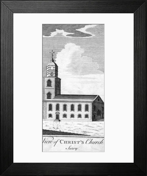 Framed Print : Christs Church Framed Print : Christs Church