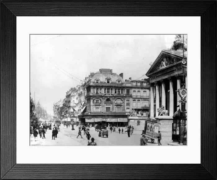 Framed Print : View of Brussels