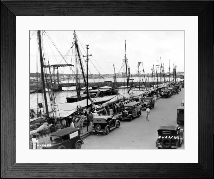 Framed Print : Curacao Harbour Framed Print : Curacao Harbour