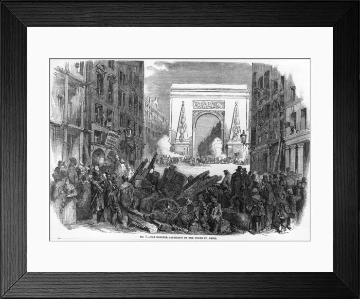 Framed Print : French Unrest Framed Print : French Unrest