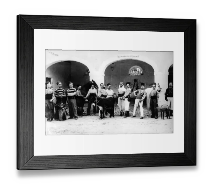 Framed Print : Algerian Infantry Framed Print : Algerian Infantry