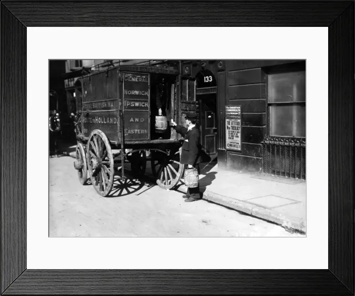Framed Print : Water Delivery Framed Print : Water Delivery
