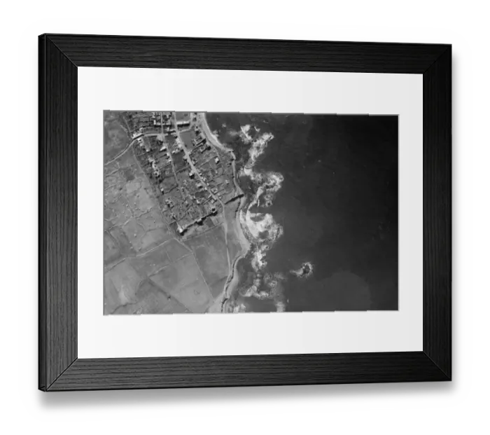 Framed Print : Caesarea. circa 1950: The ruins of Caesarea, the sea port capital of Roman Palestine Framed Print : Caesarea. circa 1950: The ruins of Caesarea, the sea port capital of Roman Palestine