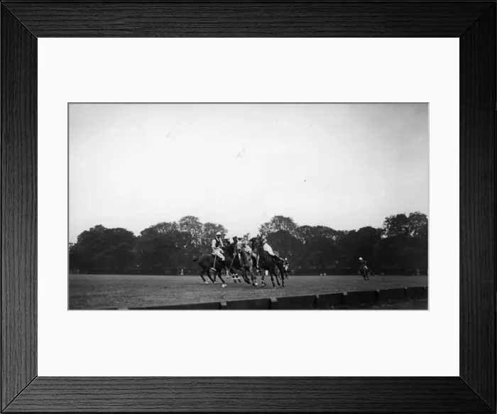 Framed Print : Polo Match Framed Print : Polo Match