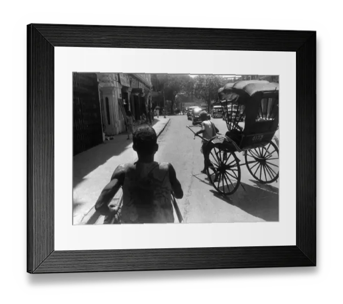 Framed Print : Rickshaw Racers Framed Print : Rickshaw Racers