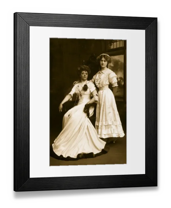 Framed Print : The Matinee Hat