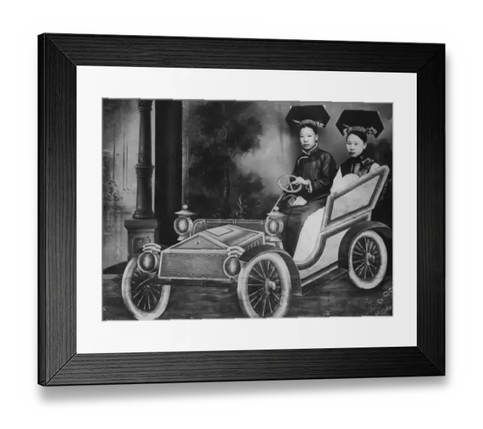Framed Print : Cardboard Car Framed Print : Cardboard Car