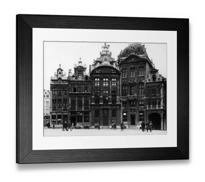 Framed Print : Maison Des Brasseurs Framed Print : Maison Des Brasseurs