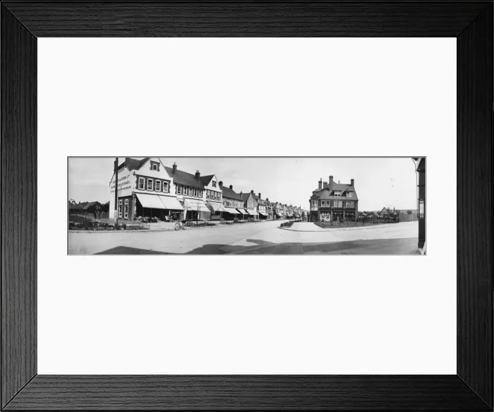 Framed Print : Letchworth Shops Framed Print : Letchworth Shops
