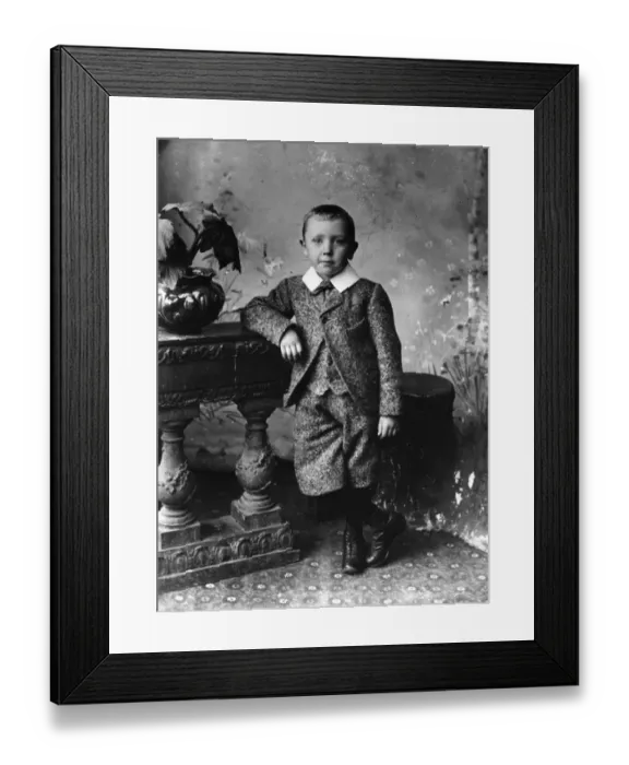 Framed Print : Fashionable Boy