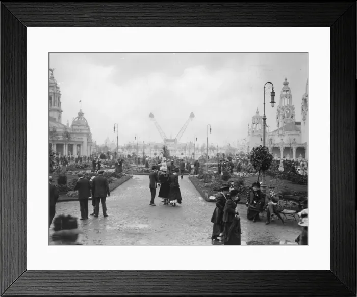 Framed Print : Franco British Fair Framed Print : Franco British Fair