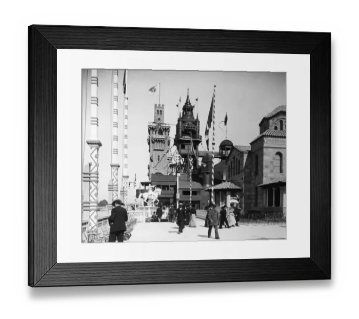 Framed Print : Paris Exhibition Framed Print : Paris Exhibition