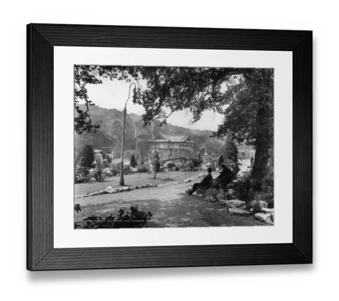 Framed Print : Japanese Garden Framed Print : Japanese Garden