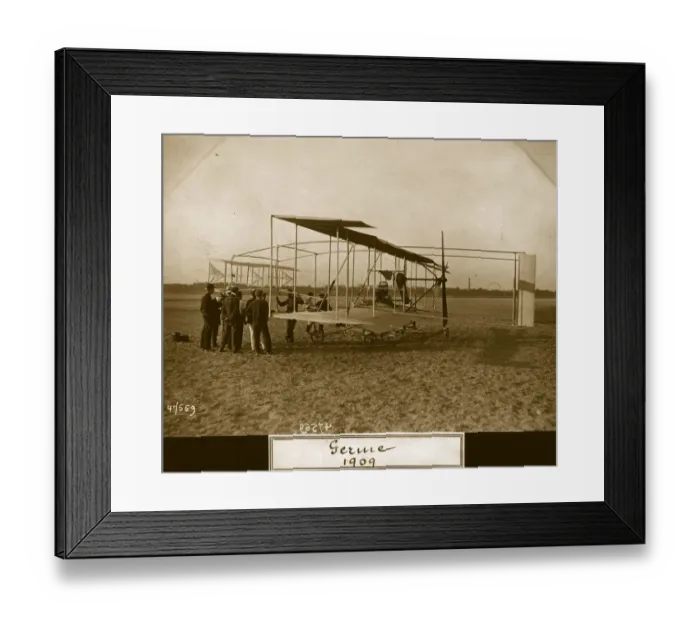 Framed Print : Wright Biplane Framed Print : Wright Biplane