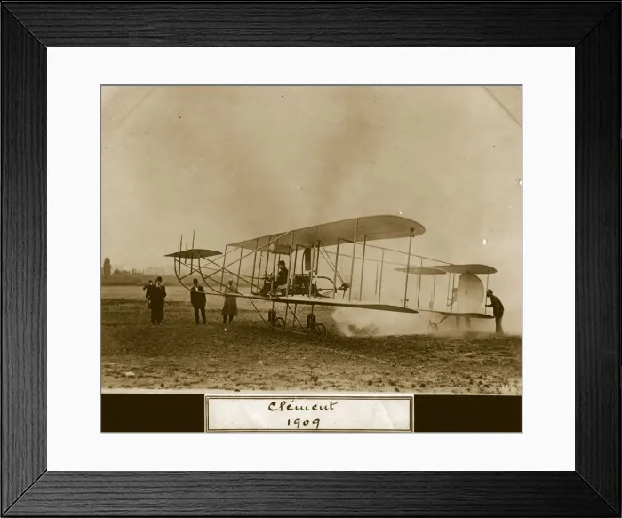 Framed Print : Clement Biplane Framed Print : Clement Biplane