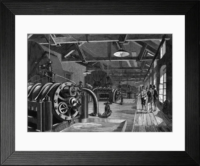 Framed Print : The Pump Room Framed Print : The Pump Room