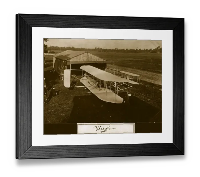 Framed Print : Wright Biplane Framed Print : Wright Biplane