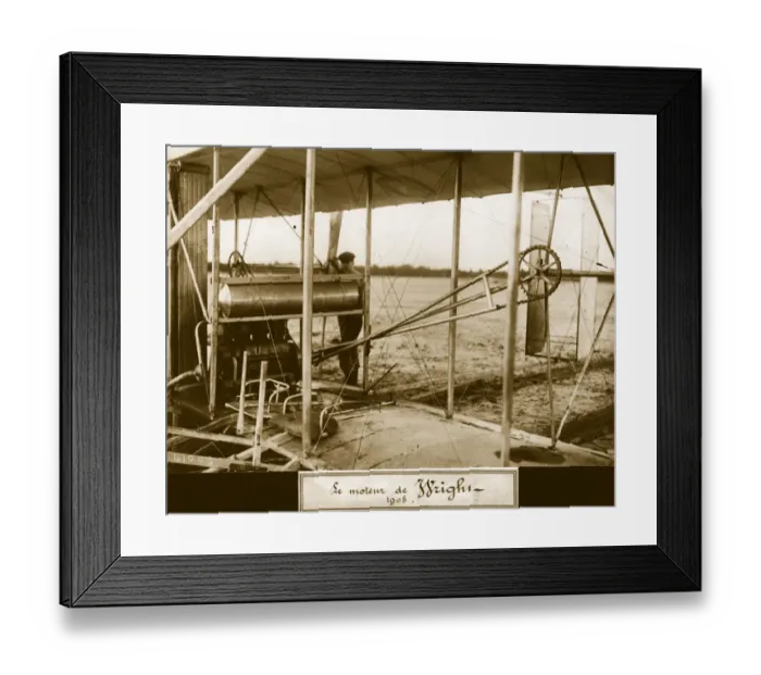 Framed Print : Wright Engine Framed Print : Wright Engine