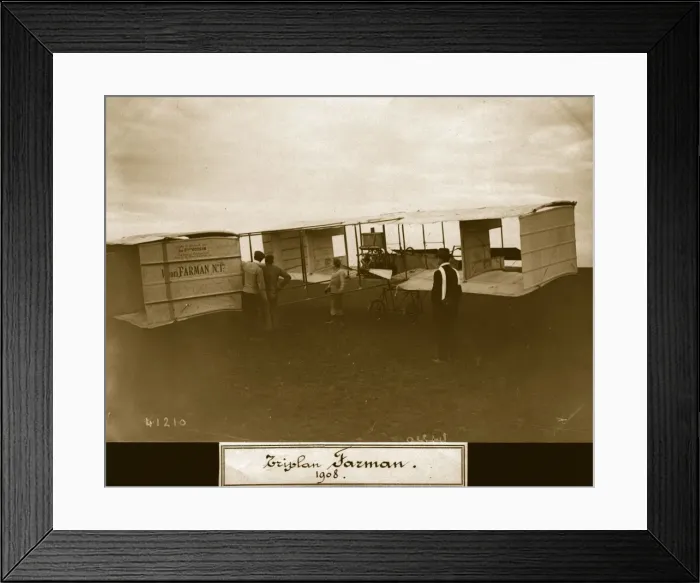 Framed Print : Voisin Farman Framed Print : Voisin Farman