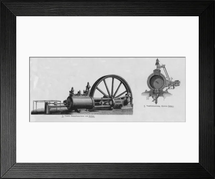 Framed Print : German Steam Engine Framed Print : German Steam Engine
