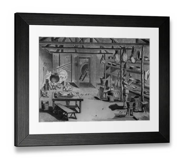 Framed Print : Gruyere Making Framed Print : Gruyere Making