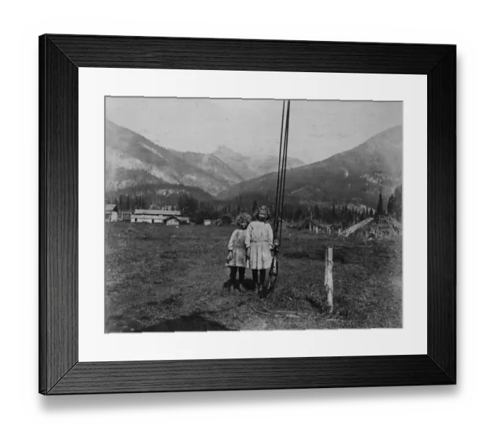 Framed Print : Farm Girls Framed Print : Farm Girls