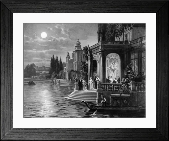 Framed Print : Venetian Palace Framed Print : Venetian Palace