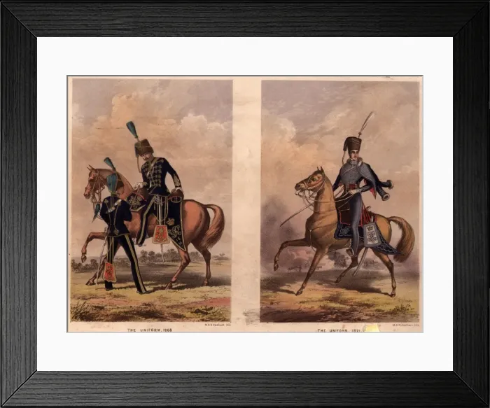 Framed Print : Hussars Uniform Framed Print : Hussars Uniform