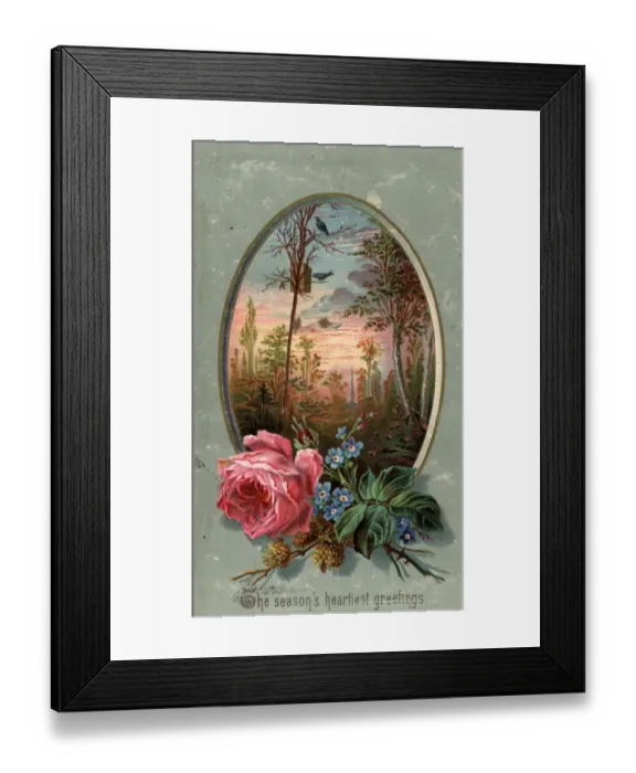 Framed Print : Seasons Greetings